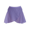 jacaranda purple wrap skirt