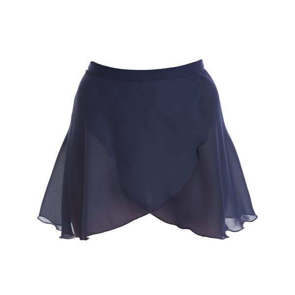 navy blue wrap skirt dancewear