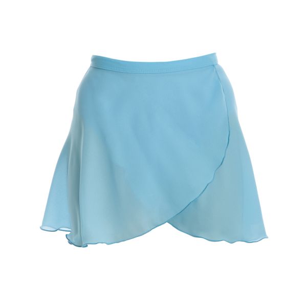blue wrap skirt ballet dancewear