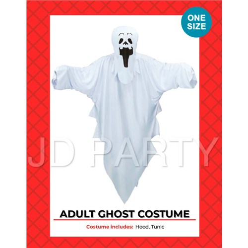 Ghost Costume - Adult