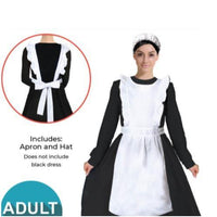 Adult Colonial Apron & Hat - Upstage Dancewear