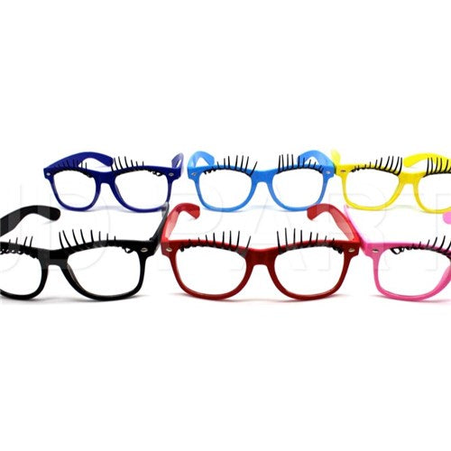eye lashes glasses
