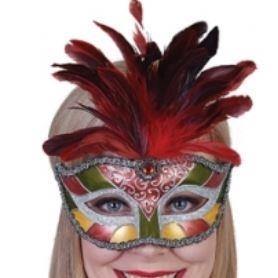 Mask - Satine Red  Dancewear Australia