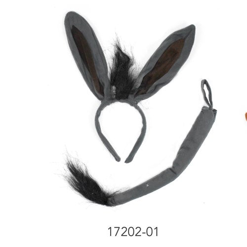 Donkey Ears & Tail shrek costume