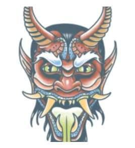 Demon Tattoo  Dancewear Australia