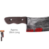 Gory Blood Plastic Cleaver