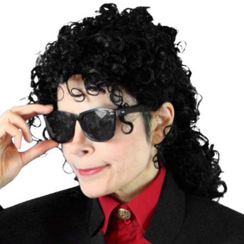 michael jackson wig 1990s