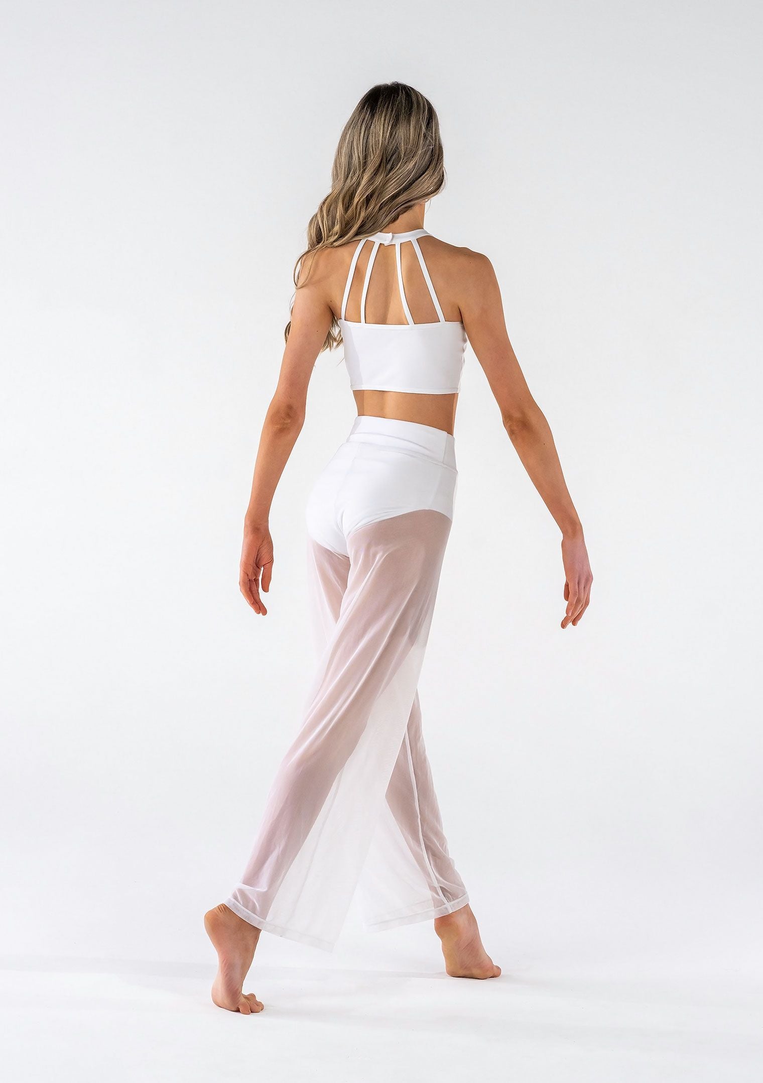 Mesh Performance Crop Top