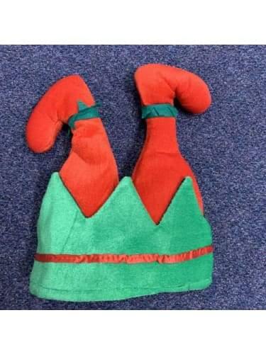 christmas Elf Hat with legs