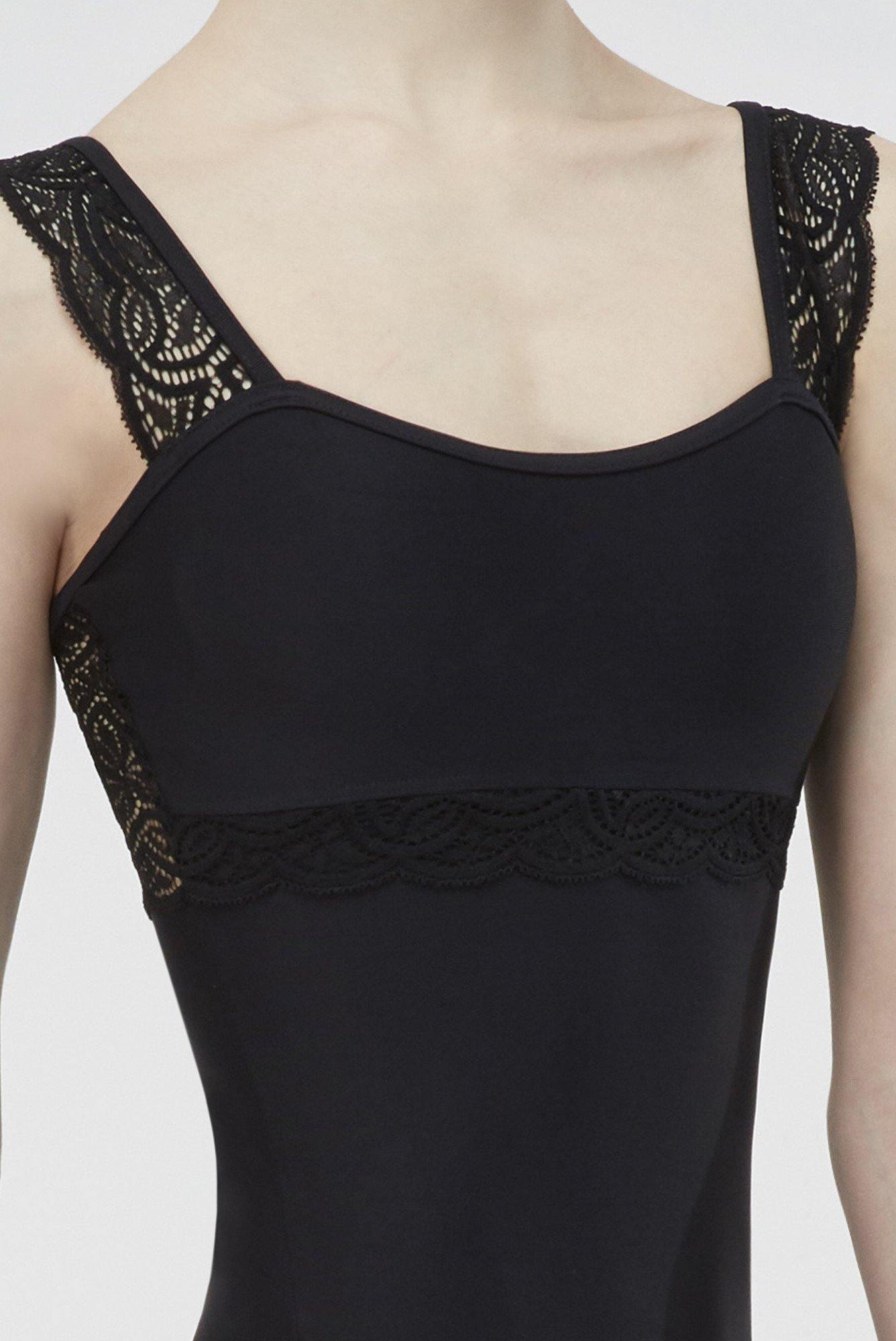black lace ballet leotard wear moi