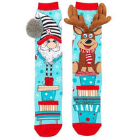 santa socks reindeer socks madmia gifts