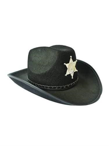 Sheriff Hat black