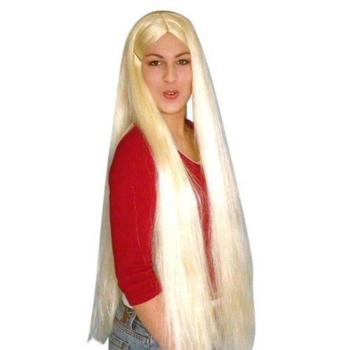 long blond wig godiva