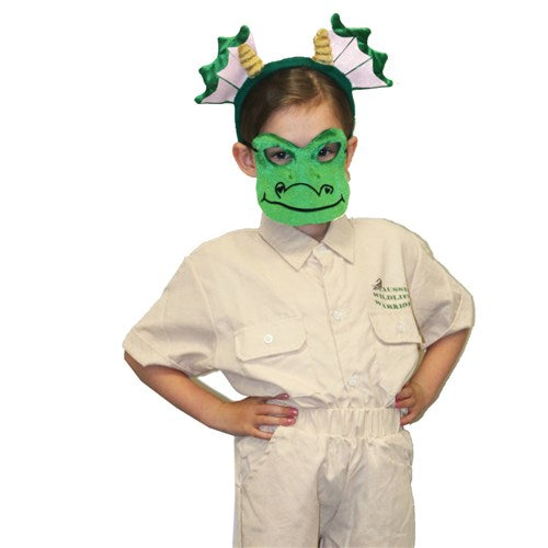 dragon mask child costume knights medieval bookweek books kids dress up fancy 