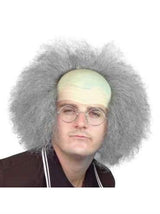 Wig - Old man bald top & grey hair