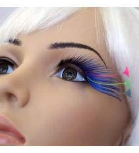 Feather Tip - Black Blue  Dancewear Australia