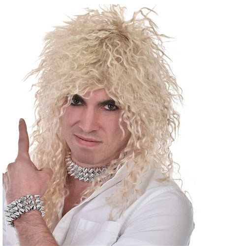 Rock God Wig - Blonde