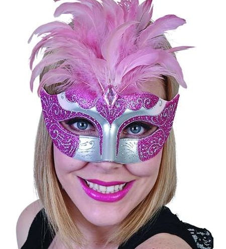 Gabrielle Eye Mask with Feathers  Dancewear Australia
