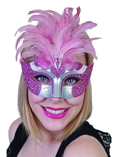 Gabrielle Eye Mask with Feathers  Dancewear Australia