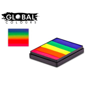 Global - Neon Rainbow Cake 50g  Dancewear Australia