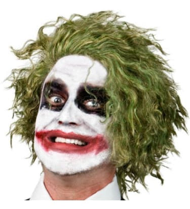 The Joker; Green Knight Wig  Dancewear Australia