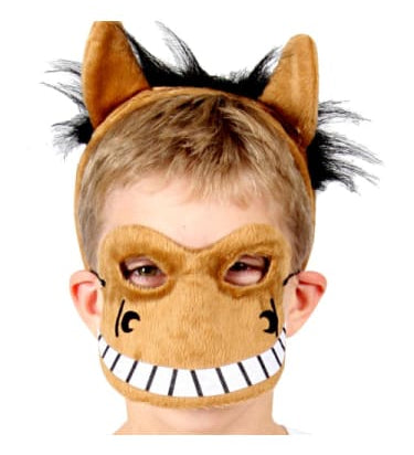 Horse Mask & Headband  Dancewear Australia animals 