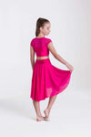 Attitude Sequin Crop Top | Hot Pink  Dancewear Australia