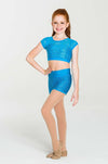 Attitude Shorts | Turquoise  Dancewear Australia