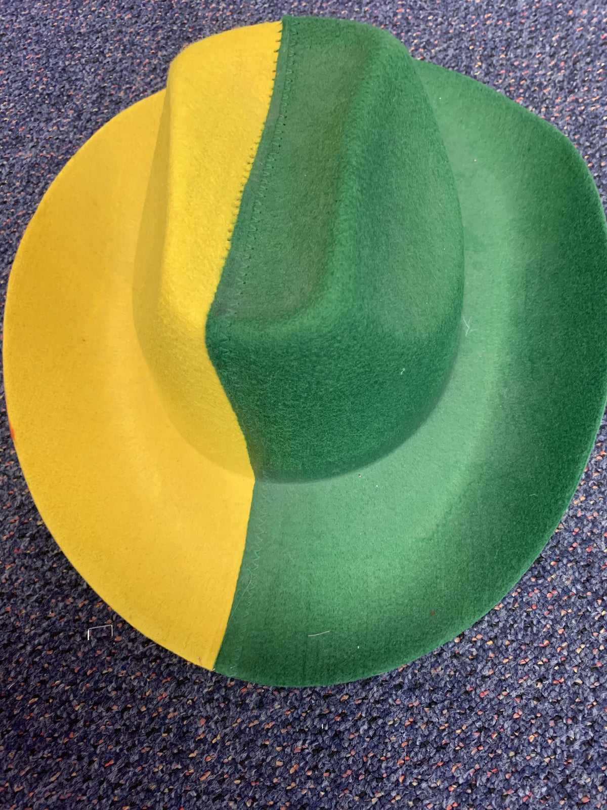 Cowboy Hat Australia green and gold novelty- Yellow/Green  Dancewear Australia