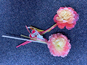 Flower Wand - Pink Poppy  Dancewear Australia