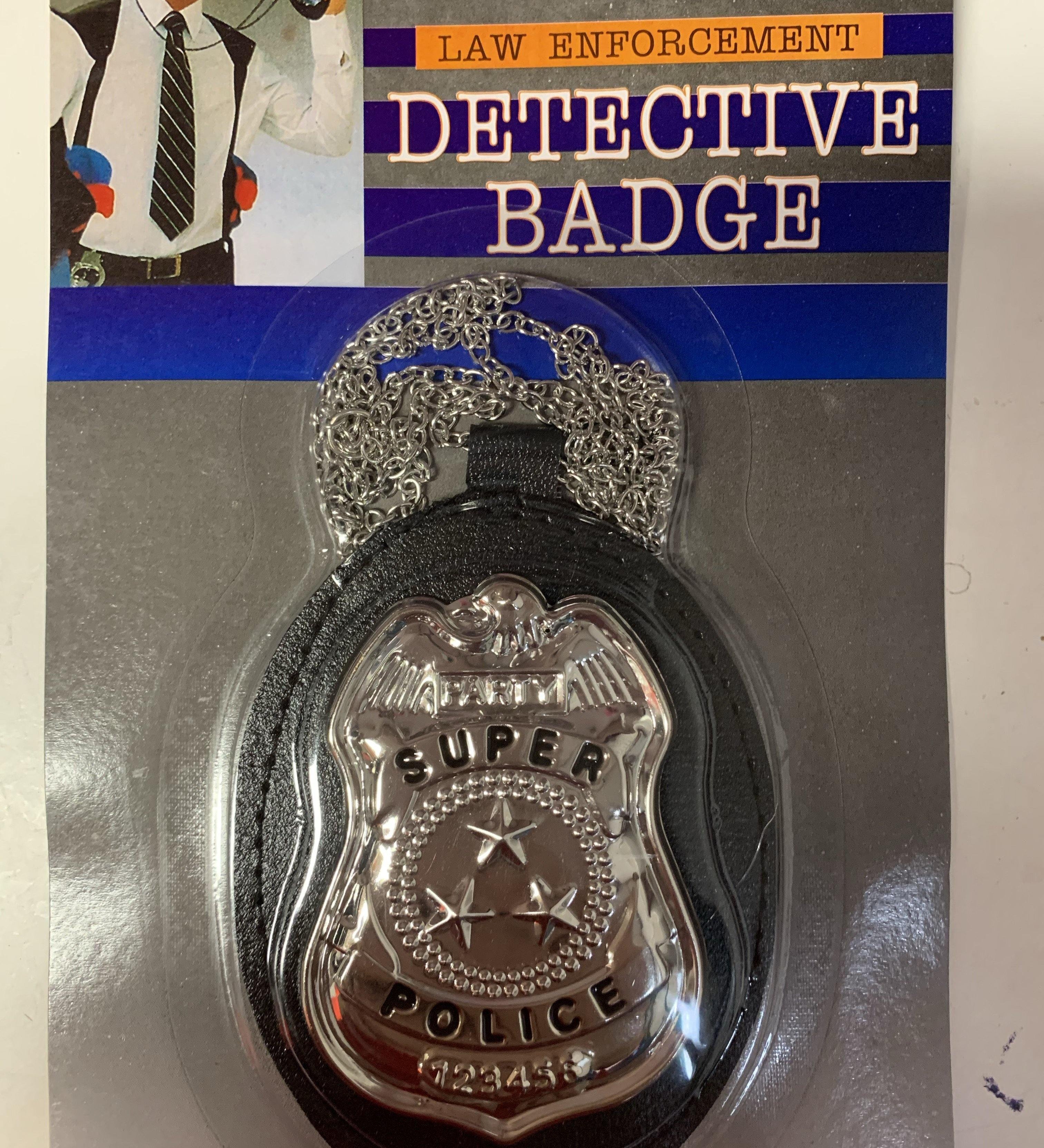 Law Enforcement, Police Detective Badge