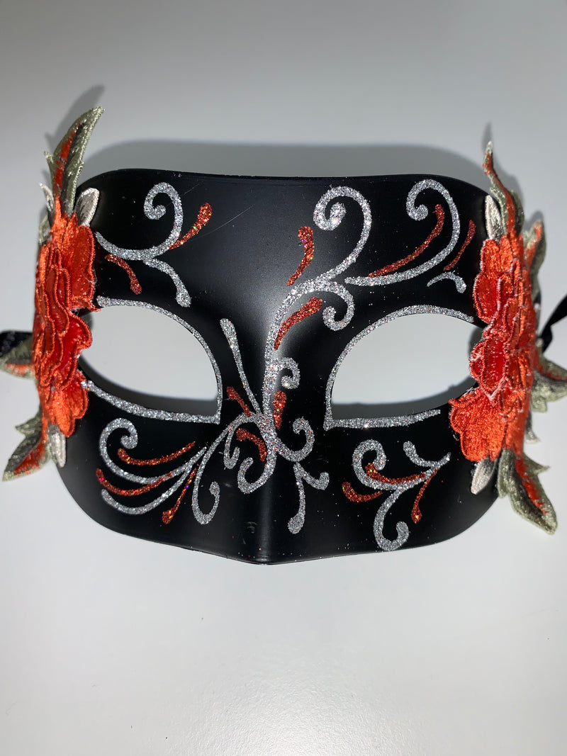 Aria Eye Mask - Black/Red