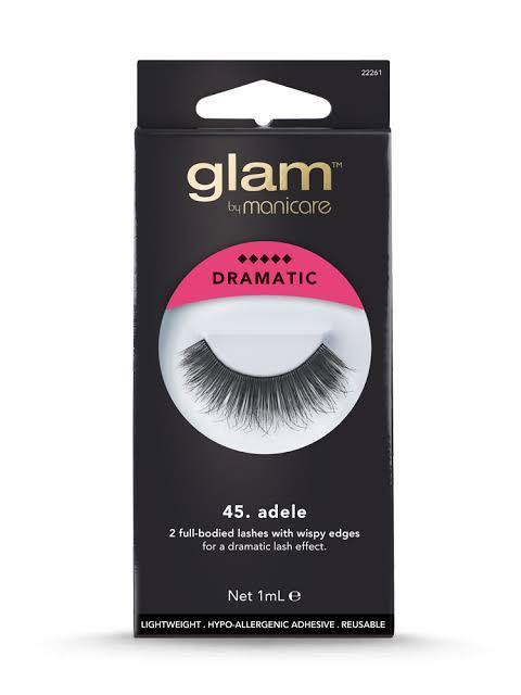 adele strip lashes by manicare glam. dance lashes 