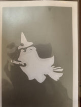 BodyArt Glitter Stencil - Witch