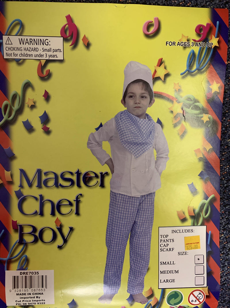 Master Chef Boy - Small  Dancewear Australia