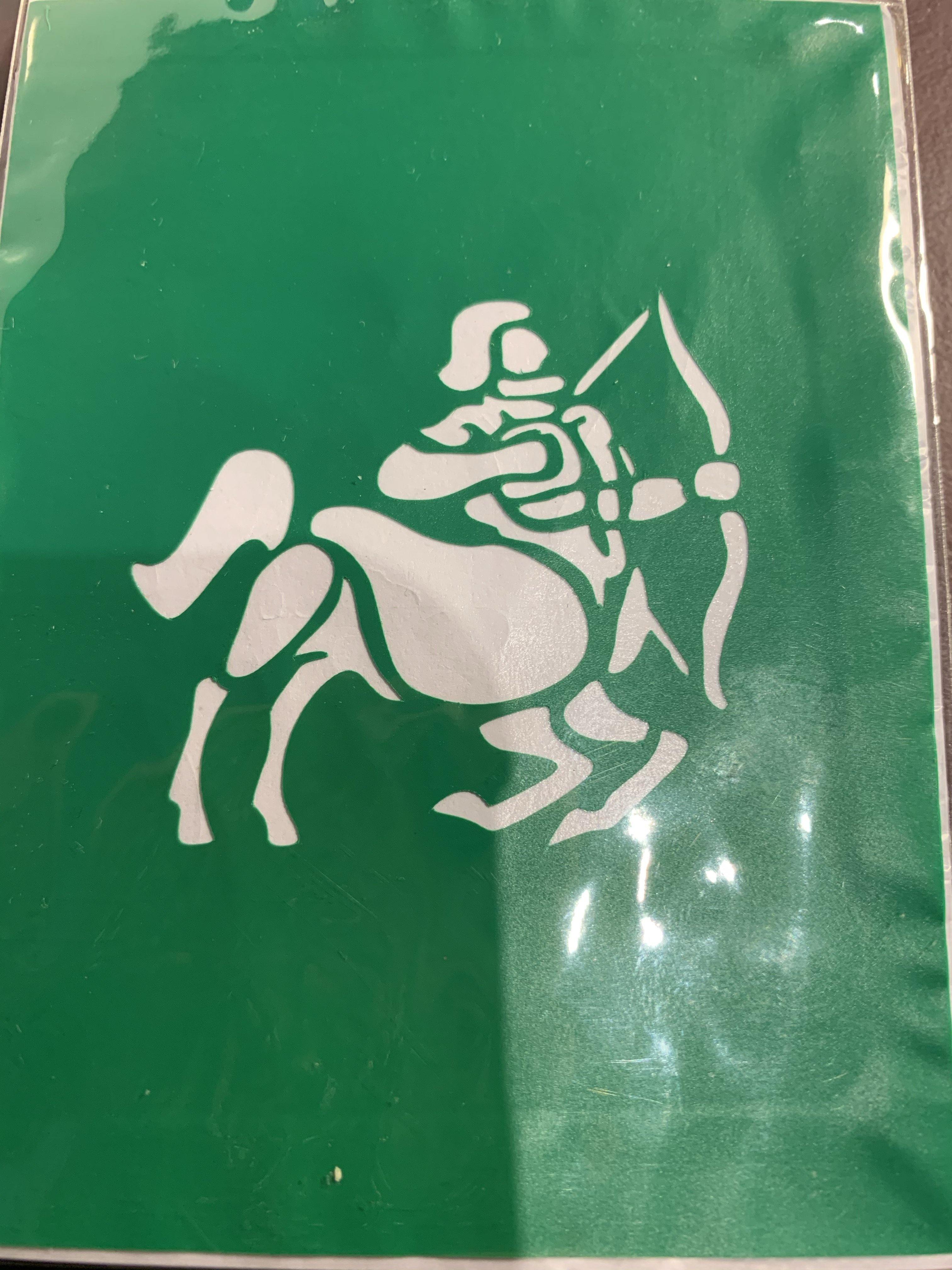 BodyArt Tattoo Stencil - Gladiator  Dancewear Australia