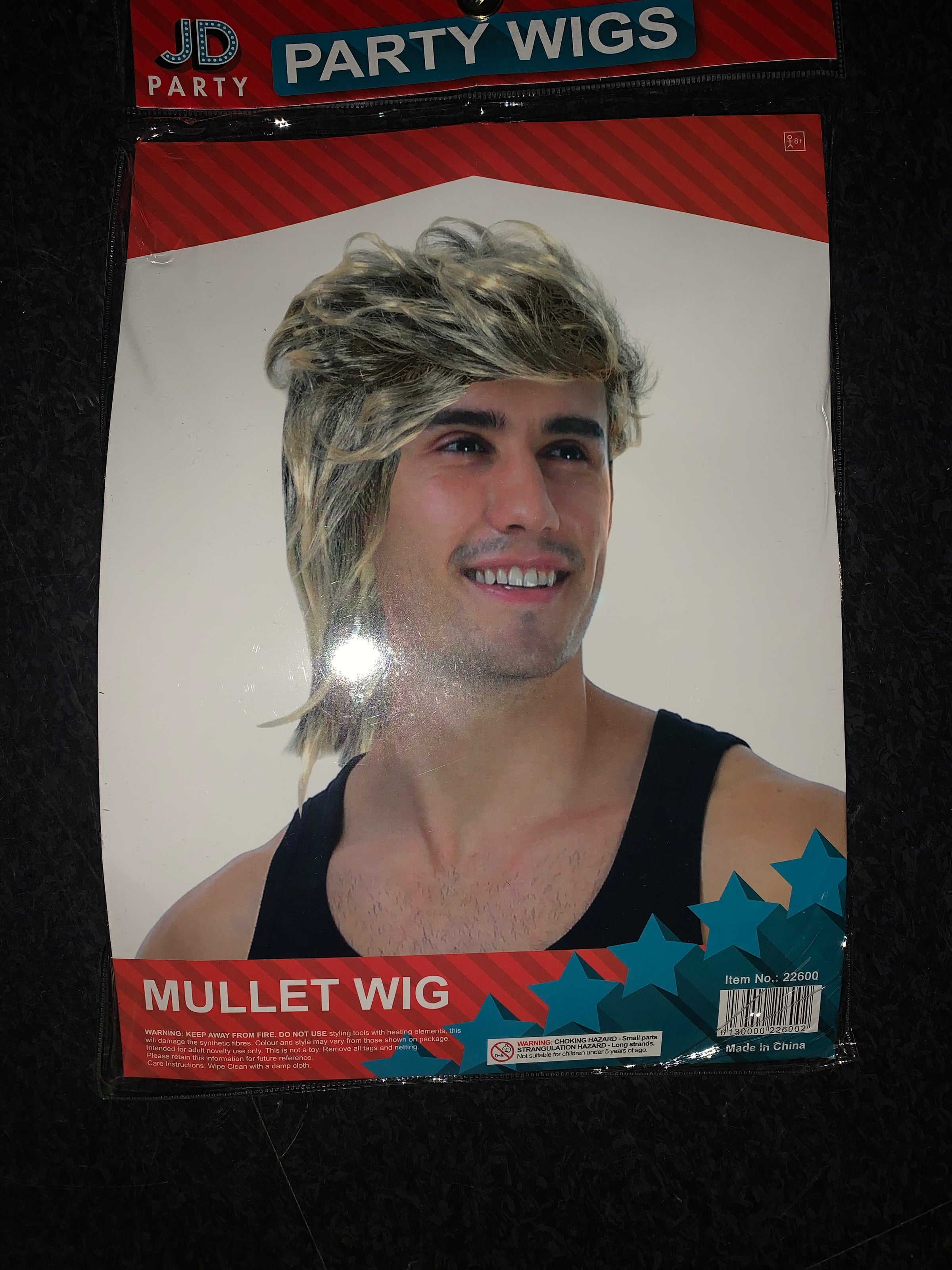 Mullet Wig - Two Tone