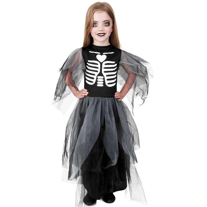halloween tutu dress skeleton