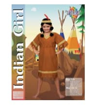 Indian Girl - black plaits with headband  Dancewear Australia
