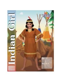 Indian Girl - black plaits with headband  Dancewear Australia