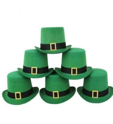 Irish Top Hat with Buckle st patricks da