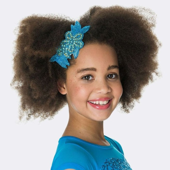 glitter headband dance costume