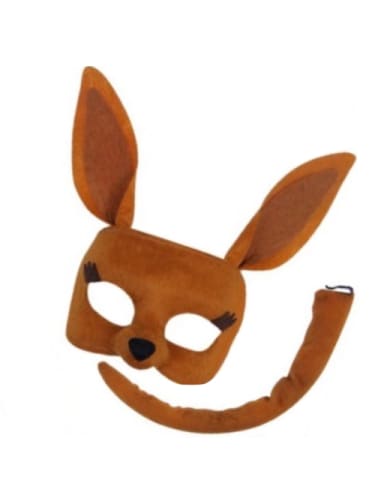 Kangaroo Mask & Tail  Dancewear Australia joey australian animals 