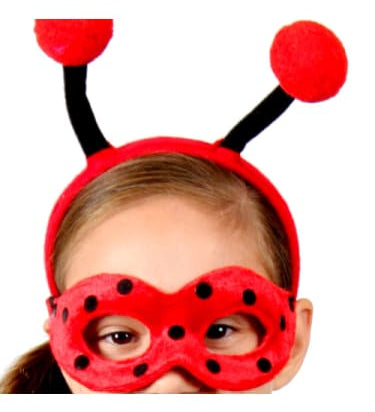 Ladybird Mask  animal costume child Australia lady bug bugs life animals insects