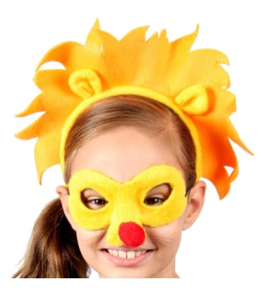 Lion Mask & Headband  Dancewear Australia lion king