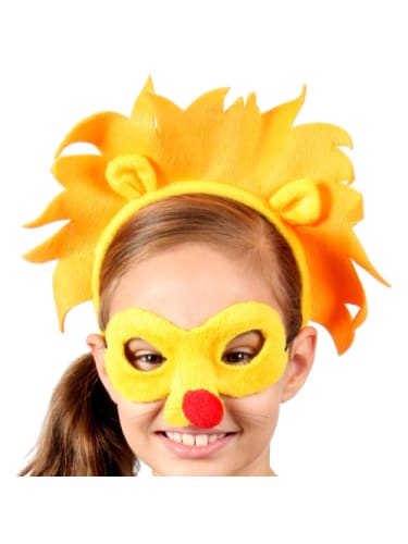 Lion Mask & Headband  Dancewear Australia
