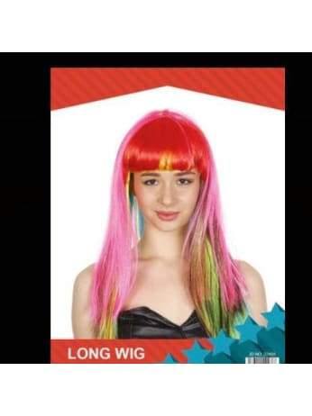 Long Rainbow Wig  Dancewear Australia