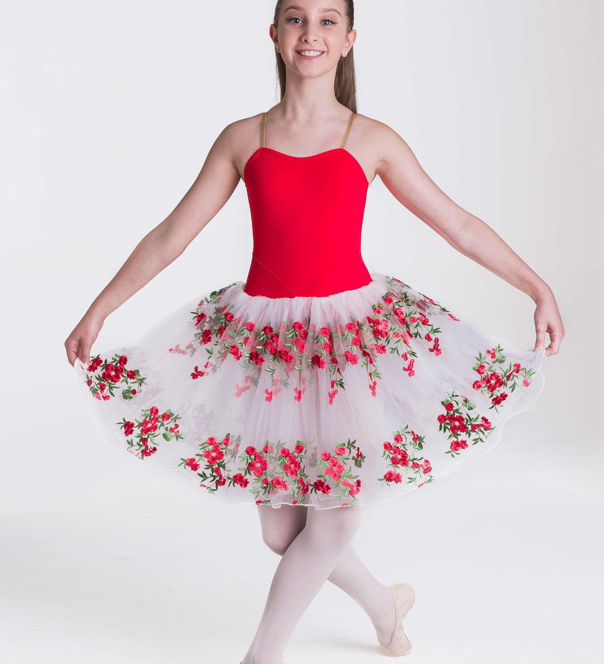 Floral Romance Tutu Dress Studio 7 Dancewear Australia