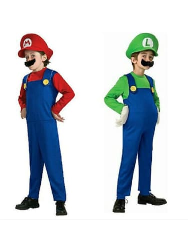 Mario & Luigi Costume /child  Dancewear Australia