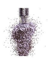 Mauve Purple Glitter Bottles - Bio degradable